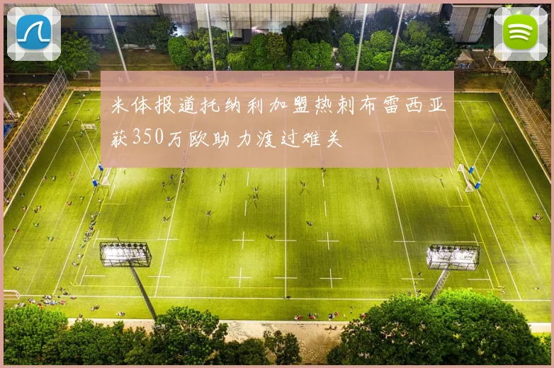 米体报道托纳利加盟热刺布雷西亚获350万欧助力渡过难关